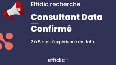 Offre d'emploi Consultant Data Confirmé