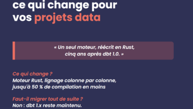 dbt v2 : ce qui change pour vos projets data - Effidic
